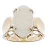 9ct Yellow Gold Opal Single Stone Ring