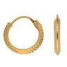 22ct Yellow Gold Huggies Hoop Earrings