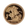 2000 Elizabeth II Fourth Portrait UK Half Sovereign Coin