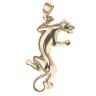 14ct Yellow Gold Jaguar Pendant