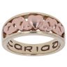 9ct Yellow And Rose Gold Cariad Heart Clogau Ring