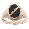 9ct Yellow Gold Onyx Signet Ring