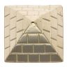9ct Yellow Gold Patterned Pyramid Ring