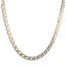 9ct Yellow Gold Double Curb Chain 18"