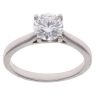 Platinum 1.07ct Brilliant Cut Lab Grown Diamond Solitaire Ring