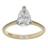 18ct Yellow Gold 1.10ct Pear Cut Diamond Solitaire Ring