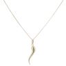 9ct Yellow Gold Horn Of Plenty Pendant And Chain 18"