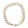 9ct Yellow Gold Curb Bracelet 8"