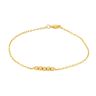 22ct Yellow Gold Light Weight Bead Bracelet
