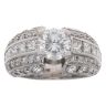 18ct White Gold 3.27ct Diamond Solitaire Ring