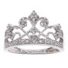 9ct White Gold 0.20ct Brilliant Cut Tiara Fancy Ring