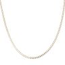 9ct Yellow Gold Curb Chain 18"