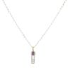 9ct Yellow Gold Rennie Mac Amethyst Pendant and Chain 20"