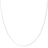 Silver Curb Chain 20" By Icesia