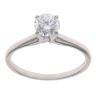 18ct White Gold 0.53ct Brilliant Cut Diamond Solitaire Ring