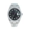 Rolex Custom Oyster Perpetual Date Pre Owned Watch Ref 15200