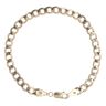 9ct Yellow Gold Curb Bracelet 7"