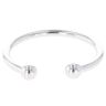 Silver Child's Torque Bangle By Icesia