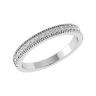 9ct White Gold 0.25ct Natural Diamond Wedding B And Ring