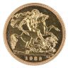1982 Elizabeth II Decimal Portrait UK Half Sovereign Coin