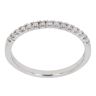9ct White Gold 0.15ct Brilliant Cut Diamond Eternity Ring