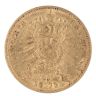 1873 Wilhelm 10 Mark German Coin