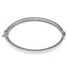 Silver Child's Plain Bangle By Icesia