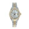 Rolex Custom Datejust Pre Owned Watch Ref 69173