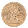 1911 George V Large Head UK Full Sovereign Coin