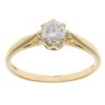 18ct Yellow Gold 0.33ct Brilliant Cut Diamond Solitaire Ring