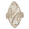 14ct Yellow Gold Patterned Ring