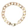 9ct Yellow Gold Curb Bracelet 8.5"