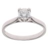 18ct White Gold 0.55ct Brilliant Cut Diamond Solitaire Ring