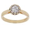 18ct Yellow Gold 0.33ct Brilliant Cut Diamond Solitaire Ring