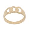 18ct Yellow Gold Curb Link Fancy Ring