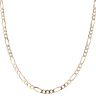9ct Yellow Gold Figaro Chain 18"
