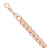 9ct Rose Gold Rollerball Bracelet 7.5"