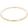22ct Yellow Gold Diamond Cut Patterned Bangle
