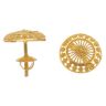 22ct Yellow Gold Rava Filigree Stud Earrings