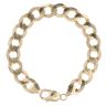 9ct Yellow Gold Curb Bracelet 8.5"