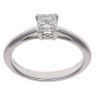 18ct White Gold 0.50ct Princess Cut Diamond Solitaire Ring