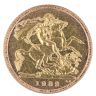1982 Elizabeth II Decimal Portrait UK Half Sovereign Coin