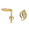22ct Yellow Gold Fancy Stud Earrings