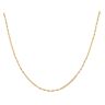 22ct Yellow Gold Milan Twist Chain 16"