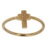 22ct Yellow Gold Cross Fancy Ring