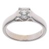 18ct White Gold 0.50ct Brilliant Cut Diamond Solitaire Ring