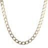 9ct Yellow Gold Curb Chain 22"