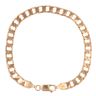 9ct Yellow Gold Curb Bracelet 8"