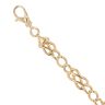 9ct Yellow Gold Celtic Bracelet 8"