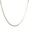 9ct Yellow Gold Curb Chain 16"
